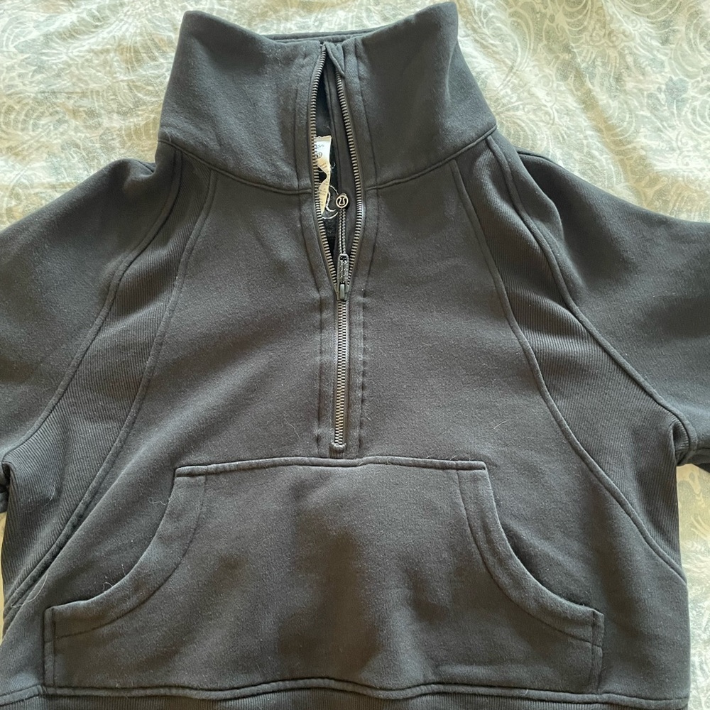 Lululemon half zip scuba jacket